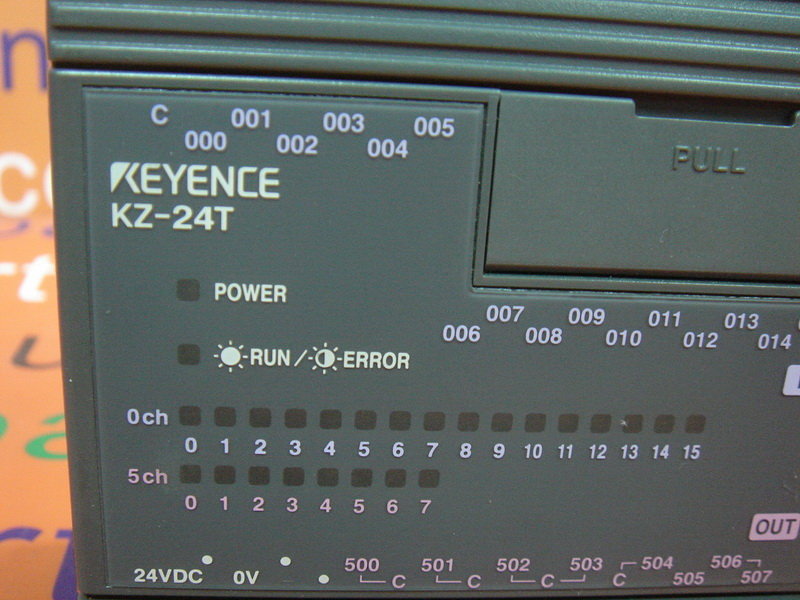 KEYENCE KZ-24T - PLC DCS SERVO Control MOTOR POWER SUPPLY IPC ROBOT